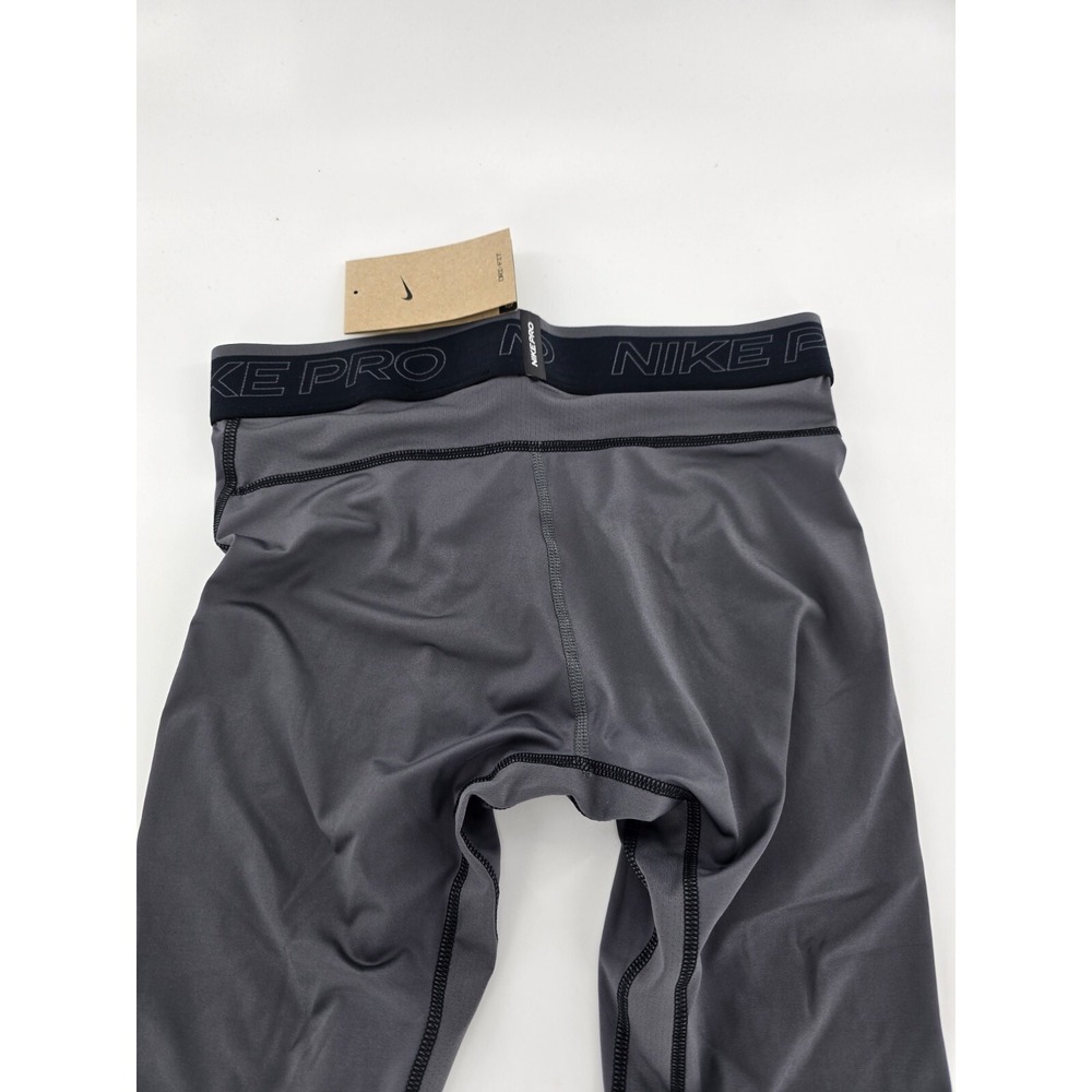 Nike Pro Training Tights Men's S Iron Gray Dri-Fit DD1919-068 Compression New - Picture 7 of 7